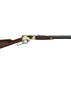 Henry Brass 30-30 Win, 20" Blued Octagon Barrel, Side Gate, American Walnut, 5rd