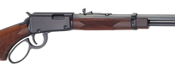 Henry H1 Western Frontier 22 LR, 20" Barrel, Octagon Blued, American Walnut Stock, Checkered Grip, Adjustable Semi-Buckhorn Rear Sight with Diamond...