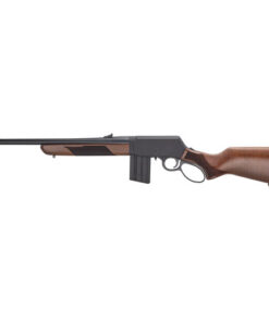 Henry H23 Supreme 450 BM, 18" Threaded Barrel, Free-Float, Blued, Black, American Walnut, Adj Rear Sight, Blade Front, 5rd