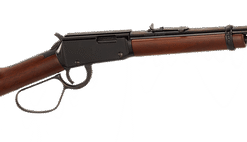 Henry Lever Carbine Lever 22 LR/22 Short, 16" Barrel, American Walnut Furniture, Blued Rec, 16rd