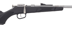 Henry Mini Bolt Youth 22 S/L/LR 1rd 16.25" Matte Stainless Steel Barrel, Matte Drilled & Tapped Stainless Steel Receiver, Black Fixed Grip...