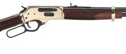 Henry Side Gate 30-30 Winchester 20" Barrel, American Walnut Stock Brass Receiver/Blued Barrel, 5rd