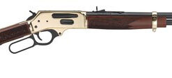 Henry Side Gate Lever 35 Remington, 20" Barrel, American Walnut Stock, Brass Receiver, Blued Barrel, 5rd