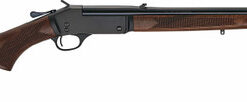 Henry Single Shot 360 Buckhammer, 22" Barrel, Walnut Furniture, Black Barrel/Rec, 1rd