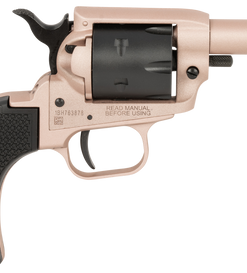 Heritage Barkeep 22 LR, 3.6" Barrel, Rose Gold Cerakote, Black Accents Frame, 6rd