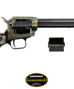 Heritage Rough Rider 22LR/22 Mag 6.5" 6rd Camo Lam Grip Case Hardened