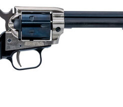Heritage Rough Rider .22LR 6.5" 6rd Revolver, Nickel / Matte Black