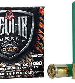 HEVI-Shot Turkey TSS 410 Ga, 3", 13/16 oz, Tungsten, 9 Shot, 5Bx/10Cs