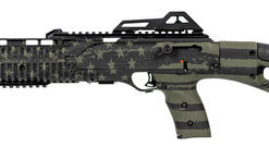 Hi-Point 995TS Carbine 9mm, 16.5" Barrel, Olive Drab Green, Skeletonized Stock, Adjustable Sights, 10rd