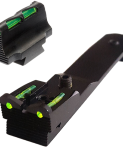 Hi-Viz Sight Set, Fiber Optic Sights, Fits Henry H009/H009AW, Fixed Sights, Green Rear, Green, Red, and White LightPipes for Front