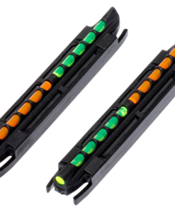 HiViz Two-In-One Magnetic Shotgun Sight with Reversible Green & Orange LitePipe. Fits shotguns with ribs from .218" to .328" (7/32" to 5/16")...
