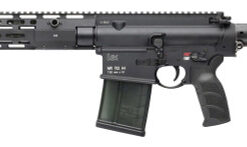 HK MR762 A4, Short Barreled Rifle, 7.62 NATO, 13" Threaded Barrel, 5/8X24 Thread, Black, M-LOK Handguard, Adjustable Gas Block, Ambi Controls, 20...
