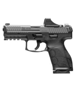 HK VP9A1 K, Compact, 9mm, 4.09" Barrel, Matte Finish, Black, Black Front and Rear Sights, Optics Ready, Includes Holosun SCS, 2 mags, 10rd
