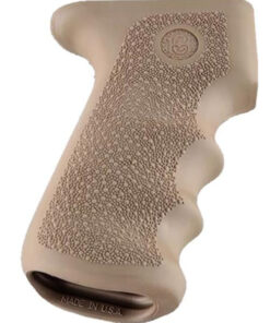 Hogue AK-47/AK-74 Rubber Grip, Finger Grooves Desert Tan Rubber