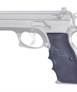 Hogue CZ75/Clones Grip, Finger Grooves Matte Black Rubber