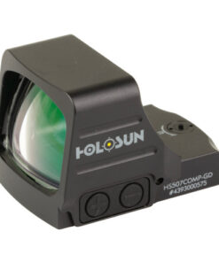 Holosun 507 Comp Green Dot, Open Sight, 2 MOA Dot, 1X Magnification, Anodized Finish, Black