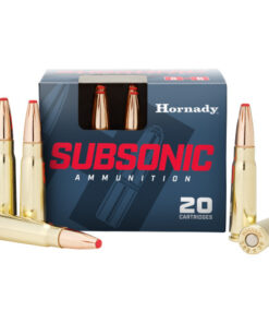 Hornady 7.62x39mm, 255gr, Subsonic eXpanding Projectile, 20rd Box