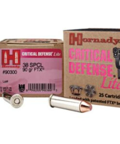 Hornady CD Lite .38 Special 90gr, FTX, 25rd Box
