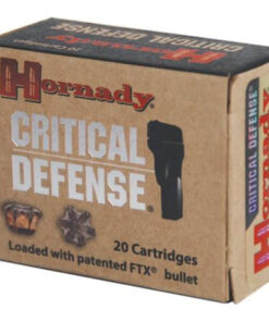 Hornady Critical Defense 45 ACP, 185gr Flex Tip HP, 20rd Box
