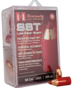 Hornady SST-ML, Low Drag Sabot, Muzzleloader Bullets, .50 Caliber Low Drag Sabot with .45 Caliber 300 Grain SST, Flex Tip, 20 Rounds Per Pack, 200...