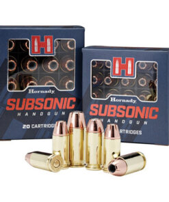 Hornady Subsonic 9mm 147gr, XTP Subsonic 975 FPS, 25rd Box