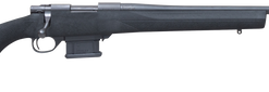 Howa 1500 Mini Action Youth 223 Remington 20" Black Heavy Threaded Barrel, Black Drilled & Tapped Steel Receiver, Fixed HTI Black Stock