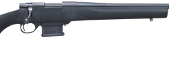 Howa 1500 Mini Action Youth 6.5 Grendel 20" Black Heavy Threaded Barrel, Black Drilled & Tapped Steel Receiver, Fixed HTI Black Stock