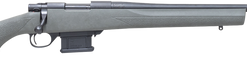 Howa 1500 Mini Action Youth 6mm ARC 22" Black Steel Threaded Barrel, Black Drilled & Tapped Steel Receiver, Fixed HTI Green Synthetic Stock