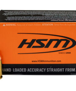 HSM .40 S&W, 180gr, Plated RNFP, Subsonic, 50rd Box