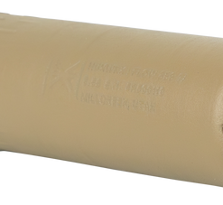 HUXWRX Flow 556 Ti, Suppressor, 6.8" Long, 5.56 NATO, 1/2X28 Flash Hider, C-Series Cerakote Finish, Flat Dark Earth, Grade 5 Titanium Construction