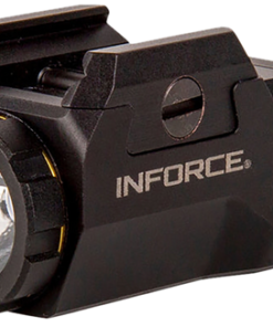INFORCE Wild1, Multifunction Weaponlight, Fits 1913 Picatinny Rail or Universal Rail, Black, 500 Lumens for Two Hours, White LED, Constant/Momentary
