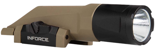 INFORCE WMLx, Weaponlight, Gen 3, Fits Picatinny, Flat Dark Earth, 1100 Lumen for 2 Hours, White LED, Constant/Momentary/Strobe