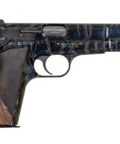 Inglis GP-35 Hi Power 9mm, 4.7" Barrel, Color Case Hardened, Turkish Walnut Grip, 15rd