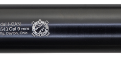 Inland ILM Suppressor 9mm 6" Alum 1/2X28 DT Black