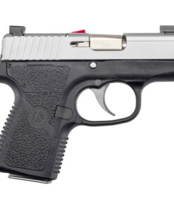 Kahr P380 380 ACP, 2.53" Barrel, Stainless Steel Slide, Black Frame, 7rd