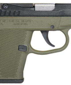 Kel-Tec P-32 DAO 32 ACP 2.5 7rd Green Polymer Grip Blued Finish