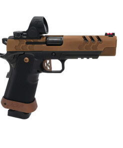 Kimber 2K11 Target 9mm, 5" Barrel, High Polished Coyote PVD, Steel Frame, Trijicon SRO, 20rd