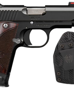Kimber 9 RTC-K Bundle Micro Frame 9mm 7+1 3.15" Match Barrel, Kimpro II Black Frame w/Beavertail, Rosewood Grip, 2 Tac-Mags & UM Tactical Holster
