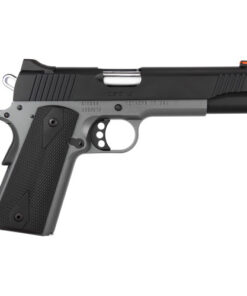Kimber Custom LW Shadow Ghost 1911 45 ACP, 5" Barrel, Black/Gray, Rubber Grip, 8rd