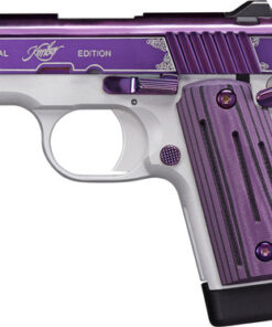 Kimber Micro 9 Amethyst 9mm, 3" Barrel, Purple PVD W/Engraving, Purple G10, 7rd