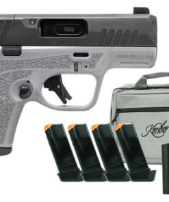 Kimber R7 Mako Full Kit Gray 9mm 3.3" Barrel Optic Ready, Range Bag, Holster Plus One 11Rd and Four 13Rd Mags