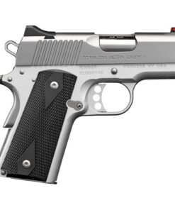 Kimber Stainless Ultra Carry II 1911 45 ACP, 3" Barrel, Silver, Laminate Grip, 7rd, CA Compliant