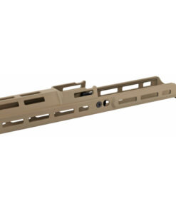 Kinetic Development Group LLC, SCAR MREX M-Lok MKII Handguard, 6.5", Fits SCAR 16s/17s, Includes 2 M-Lok Pic Rail Sections, Flat Dark Earth