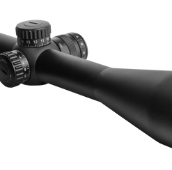 Konus Diablo 6-24X Magnification, 50MM Objective, 30mm Main Tube, Etched Illuminated Mildot Reticle, Matte Finish, Black, Includes Lens Cleaning Cloth