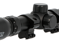 Konus KonusFire 3-9X32mm, 1" Tube, 30/30 Duplex Reticle, Matte Black, Includes Rings, Lens Caps, Cleaning Cloth