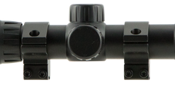 Konus KonusFire Matte Black 4x32mm 1" Tube 30/30 Reticle Includes Mounting Rings