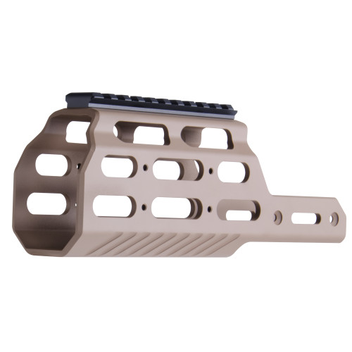 Kriss Receiver Extension Kit, Picatinny Side Rail Kit And Mounting Hardware, Fits GEN II CRB, Flat Dark Earth