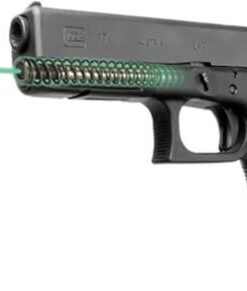 LaserMax Guide Rod Green Laser For Glock 17/22/31/37 (Gen 1-3) Black Fin
