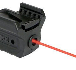 LaserMax Spartan Red Laser 650nm Minimum 1" Picatinny/Weaver Rail Black