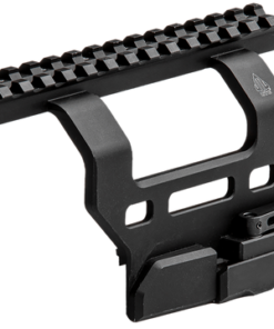 Leapers Quick-Detachable AK Side Mount Matte Black Anodized Aluminum 6.69" Long